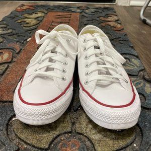 [Like New] Converse Chuck Taylor All Star Ox Canvas Sneakers - White
